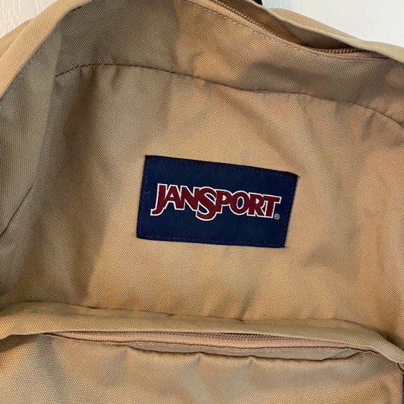 Jansport Tan Unisex Laptop Backpack - Picture 2 of 7